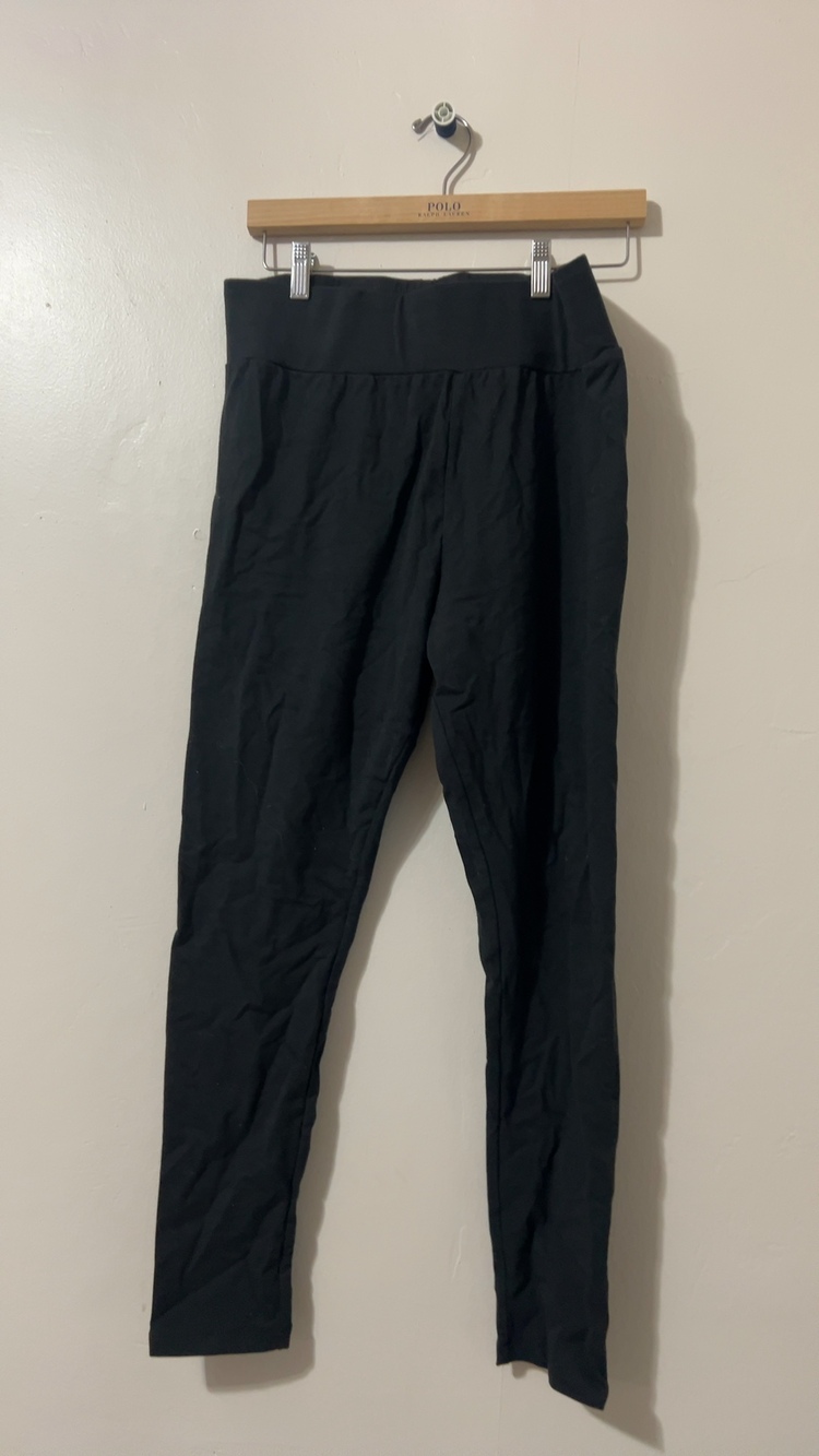 Loro Layers Women Black Leggings Small SP